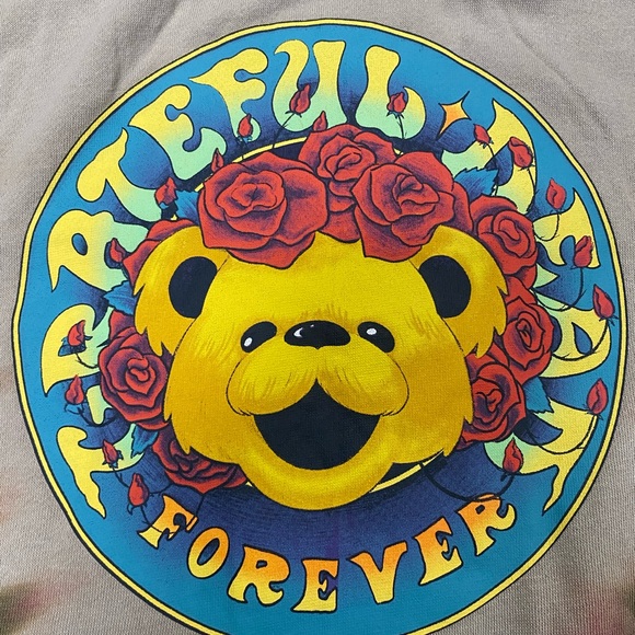 Grateful Dead Forever Women’s Tie Dye Sweatshirt Available in S, M, L, XL, 2XL - Picture 2 of 4